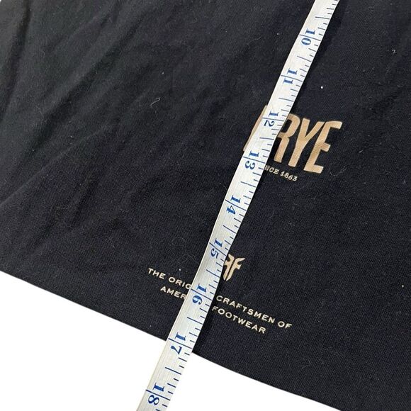 Frye Black Clothe Logo Drawstring Dust Bag - Picture 4 of 4